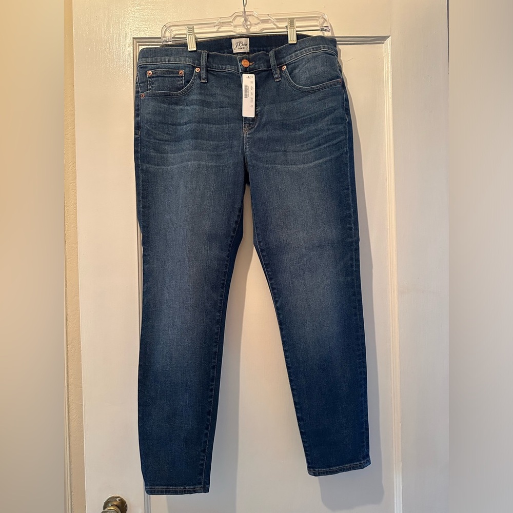 J Crew 8” Toothpick Jean - Petite